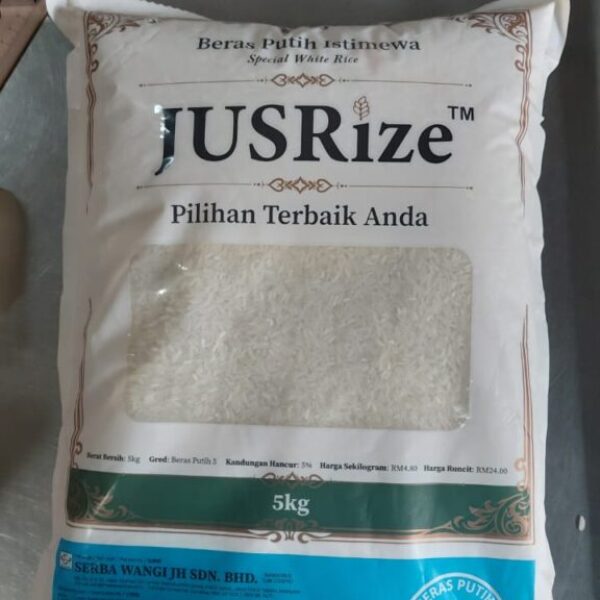 JUSrize BERAS PUTIH ISTIMEWA 5KG