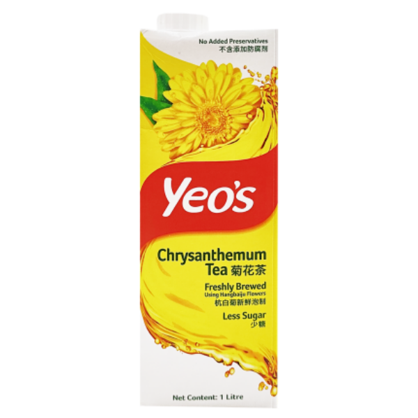 YEOS TEH BUNGA 1L (1X12)